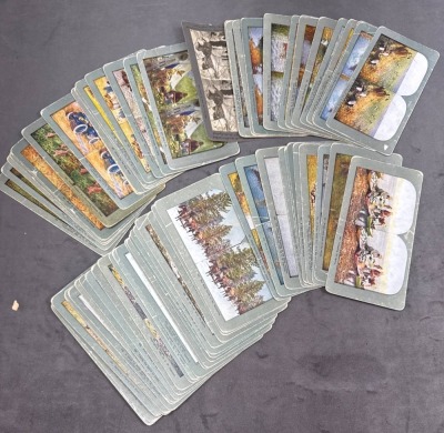 Approx 65 Hunting-Themed Stereoscope Cards - 6