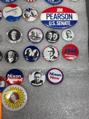 U.S. Political Campaign Buttons - 4