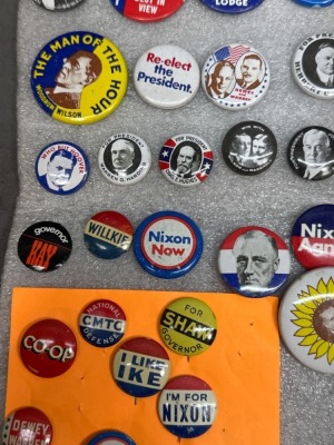 U.S. Political Campaign Buttons - 5