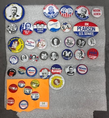 U.S. Political Campaign Buttons - 7