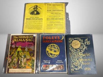 Historical Almanacs, 1857-1933