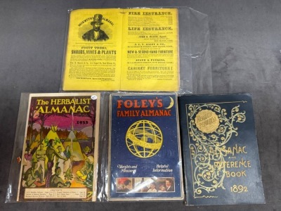 Historical Almanacs, 1857-1933 - 13