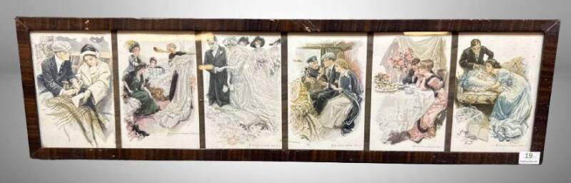 Framed Reinthal & Newman Illustrations