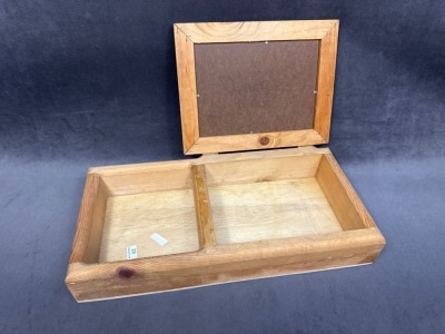 Wooden Box With Red Cross Nurse Illustration - 4