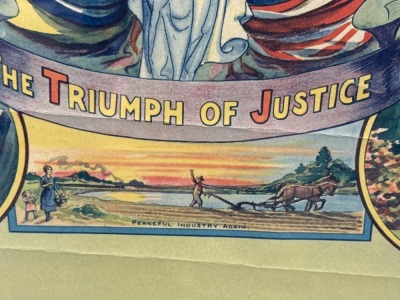 1919 "The Triumph of Justice" Framed Print - 8