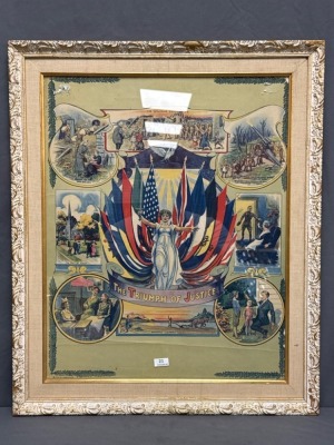 1919 "The Triumph of Justice" Framed Print - 13