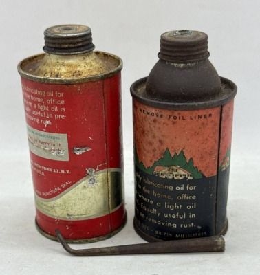 Two Texaco Home Lubricant Cans - 3