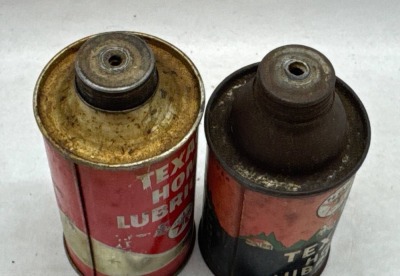Two Texaco Home Lubricant Cans - 5