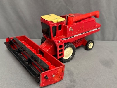 ERTL Die-Cast IH Combine with Attachments - 2