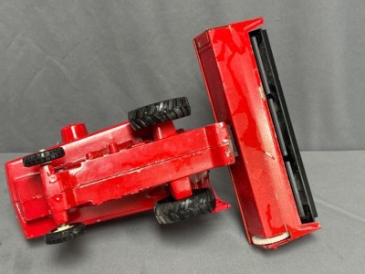 ERTL Die-Cast IH Combine with Attachments - 8