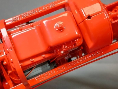Franklin Mint Precision Farmall F-20 Diecast Tractor, original box - 9