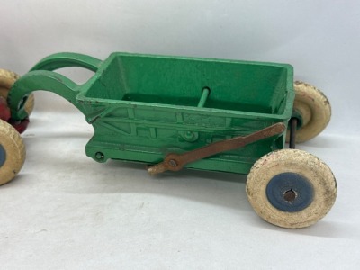 Arcade Allis Chalmers Tractor & Scoop Trailer - 3