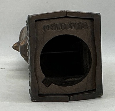 Kenton Cast Iron FDR New Deal Bust Bank - 5