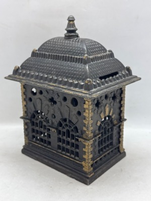 6-Inch Cast Iron Cupola Bank - 3