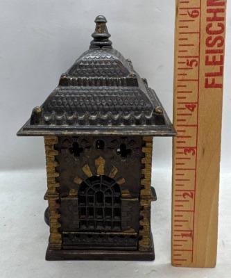 6-Inch Cast Iron Cupola Bank - 5