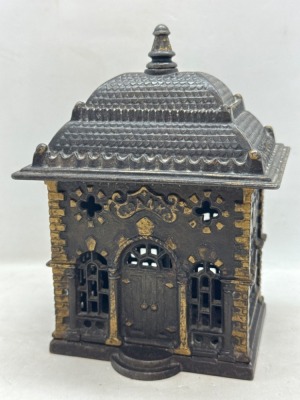 6-Inch Cast Iron Cupola Bank - 7
