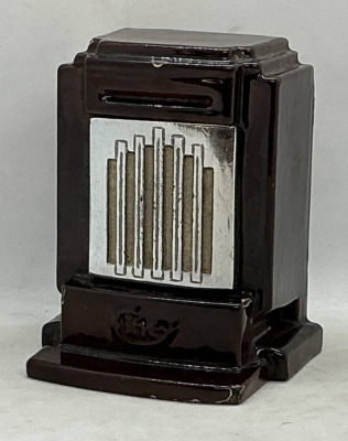 Ciney Stove Porcelain Over Iron Bank - 5