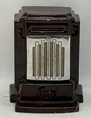 Ciney Stove Porcelain Over Iron Bank - 7