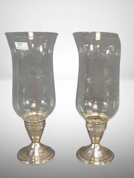 Duchin Sterling Silver Candleholders