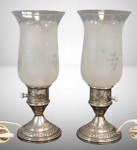 Sterling Silver Weighted Lamps