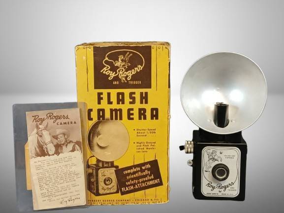 Roy Rogers 620 Flash Camera with Original Box