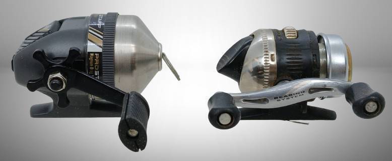 Two Zebco Spincast Reels