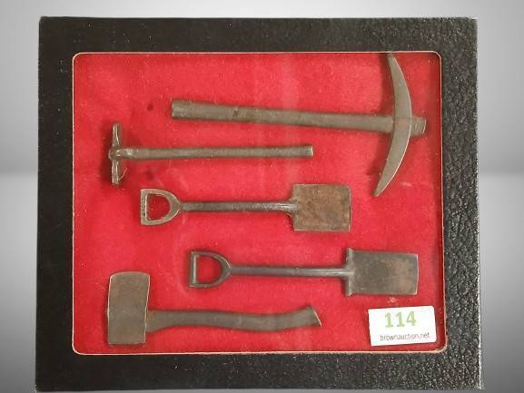 Arcade Cast Iron Toy Tools Set