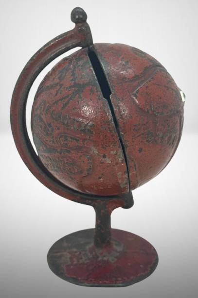 Cast Iron Globe Bank&Acirc; &Acirc;