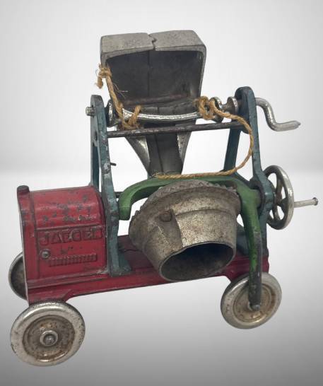 Kenton Jaeger Cement Mixer Toy with Original Paint