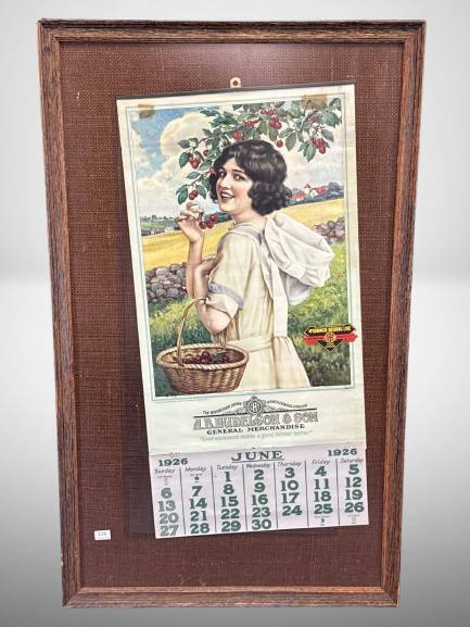 1926 McCormick-Deering Advertising Calendar