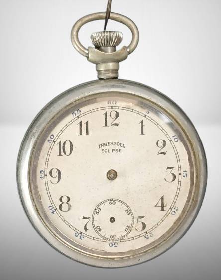 Ingersoll Eclipse Pocket Watch, Non-Functional