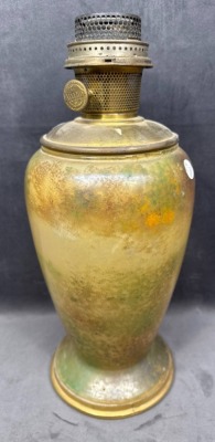 Aladdin Oil Lamp with Glass Base and Burner - 3