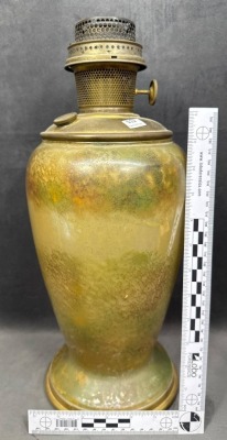 Aladdin Oil Lamp with Glass Base and Burner - 5