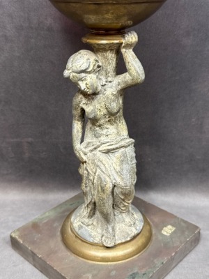 Sculptural Lamp with Marble Base - 2