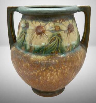 Roseville Dahlrose 367-8" Vase