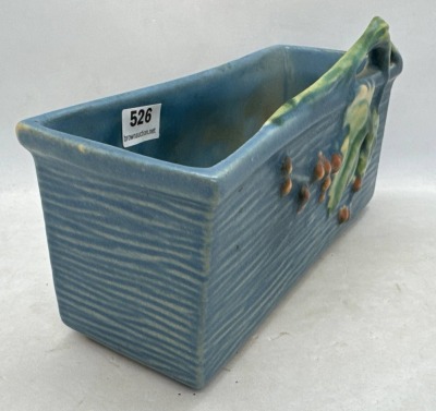 Roseville Bushberry 382-6" Window Box, blue - 2