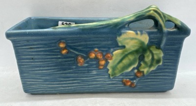 Roseville Bushberry 382-6" Window Box, blue - 8