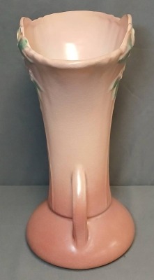 Roseville Mock Orange 985-12" Vase, pink - 4