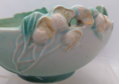 Roseville Ixia 329-7" Bowl, green - 5