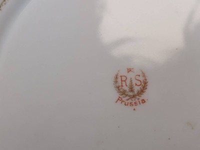 RS Prussia 9"d Decorated Bowl - 5