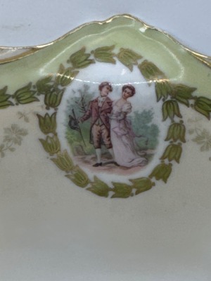 RS Prussia 10"d Hand-Painted Bowl - 2