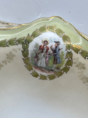 RS Prussia 10"d Hand-Painted Bowl - 3