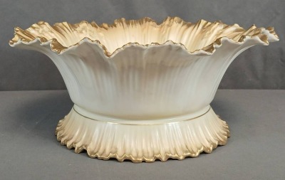 RS Prussia Bowl With Floral Design and Gilded Edges - 2