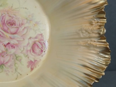 RS Prussia Bowl With Floral Design and Gilded Edges - 4