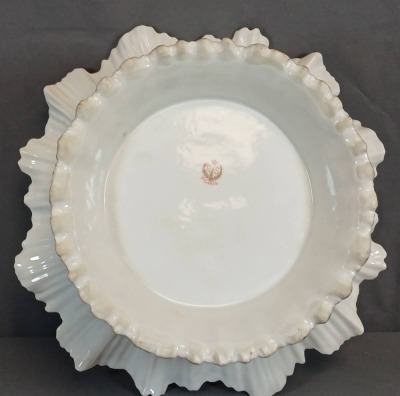 RS Prussia Bowl With Floral Design and Gilded Edges - 5