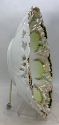 RS Prussia 10"d Floral Bowl - 3