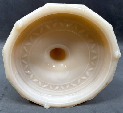 Rose Moonstone Aladdin Lincoln Drape Oil Lamp - 8