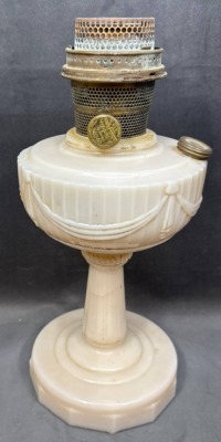 Rose Moonstone Aladdin Lincoln Drape Oil Lamp - 10
