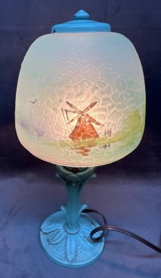 12-Inch Table Lamp with Cast Iron Base - 2