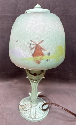12-Inch Table Lamp with Cast Iron Base - 3